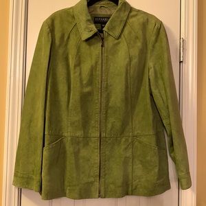 Bernardo Olive Leather Jacket